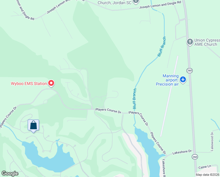 map of restaurants, bars, coffee shops, grocery stores, and more near 1328 Warrens Way in Manning