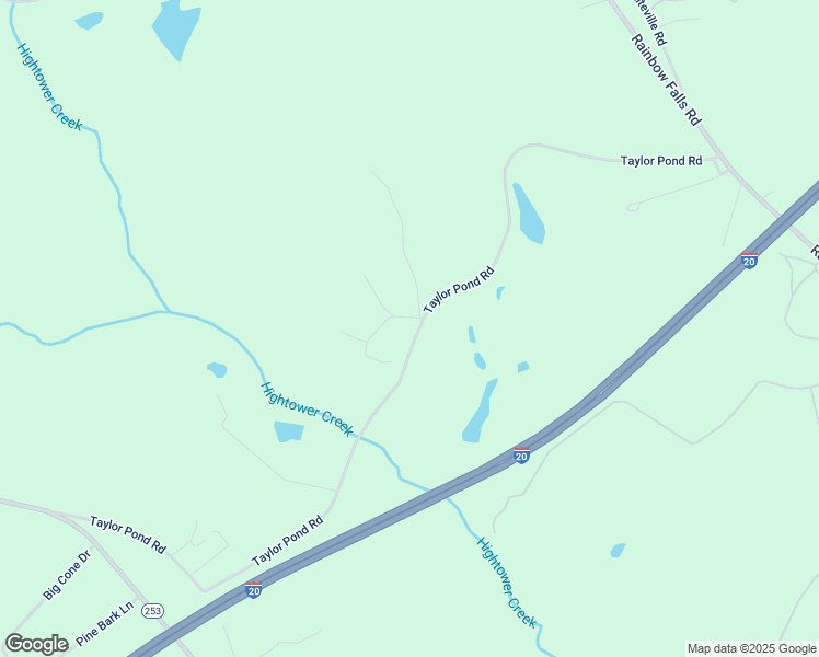 map of restaurants, bars, coffee shops, grocery stores, and more near 318 Taylor Pond Road in Graniteville