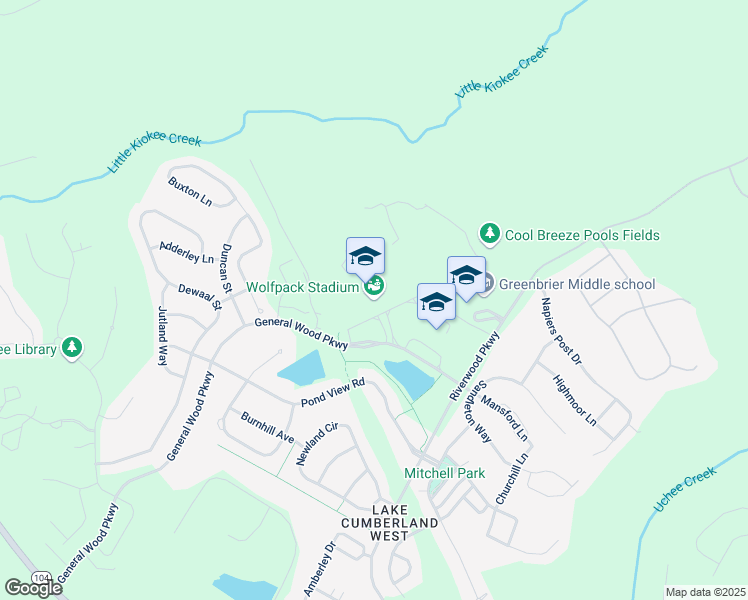 map of restaurants, bars, coffee shops, grocery stores, and more near 5114 Riverwood Parkway in Evans
