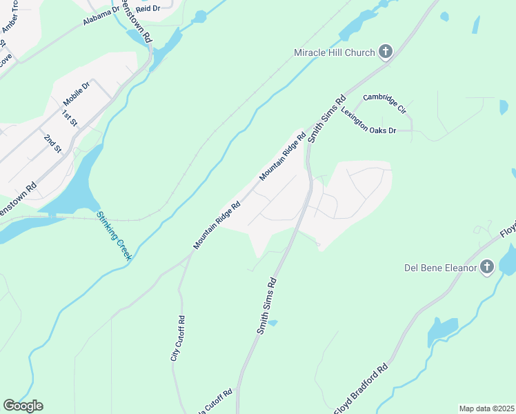 map of restaurants, bars, coffee shops, grocery stores, and more near 2822 Ridge Parkway in Trussville