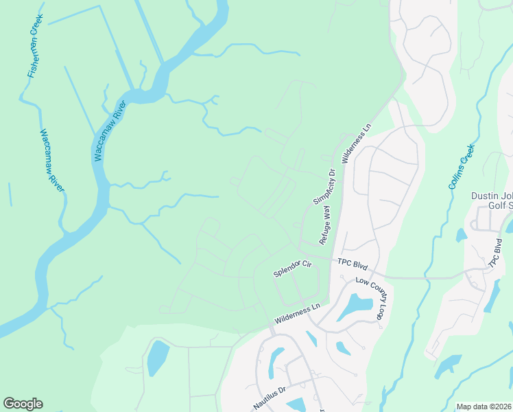 map of restaurants, bars, coffee shops, grocery stores, and more near 4034 McKinney Drive in Murrells Inlet