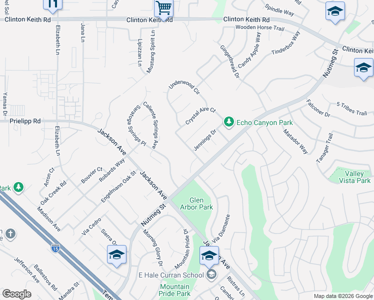 map of restaurants, bars, coffee shops, grocery stores, and more near 23689 Lincoln Avenue in Murrieta