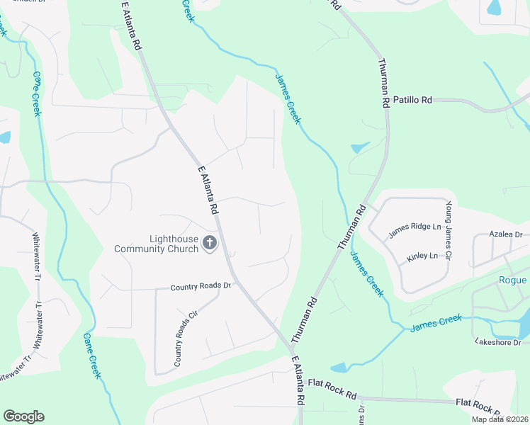 map of restaurants, bars, coffee shops, grocery stores, and more near 170 Sagebrush Road in Stockbridge
