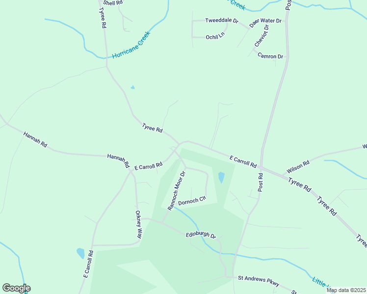 map of restaurants, bars, coffee shops, grocery stores, and more near 9001 East Carroll Road in Douglas County
