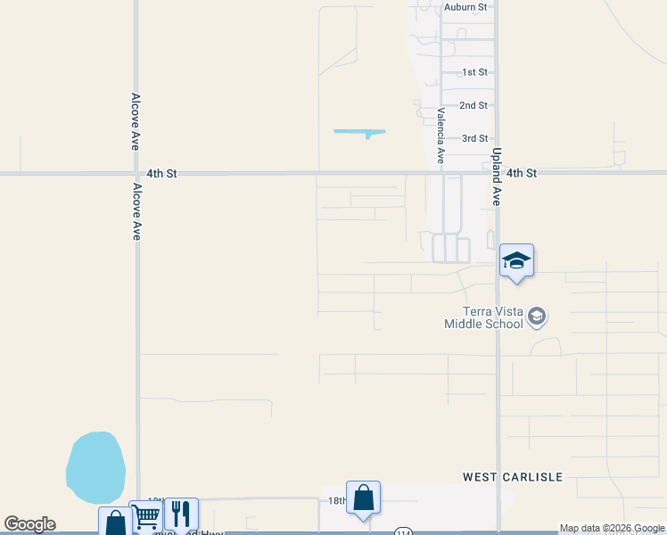 map of restaurants, bars, coffee shops, grocery stores, and more near 449 Wausau Avenue in Lubbock