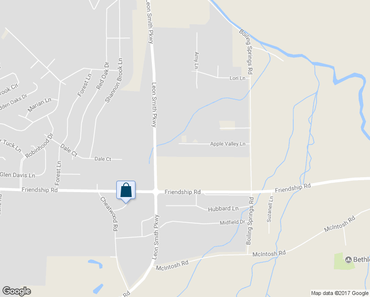 map of restaurants, bars, coffee shops, grocery stores, and more near 3100 Apple Valley Lane in Oxford