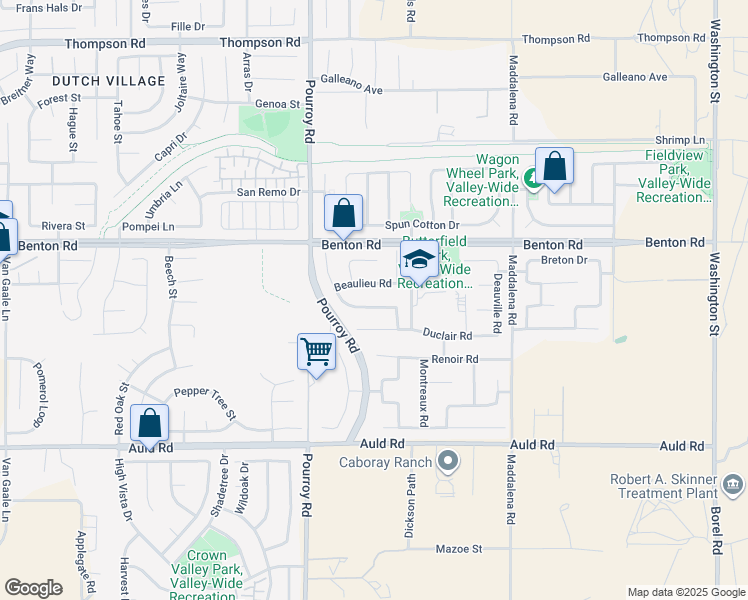 map of restaurants, bars, coffee shops, grocery stores, and more near 36628 Chantecler Road in Winchester
