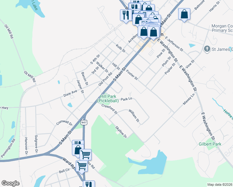 map of restaurants, bars, coffee shops, grocery stores, and more near 662 Walton Street in Madison