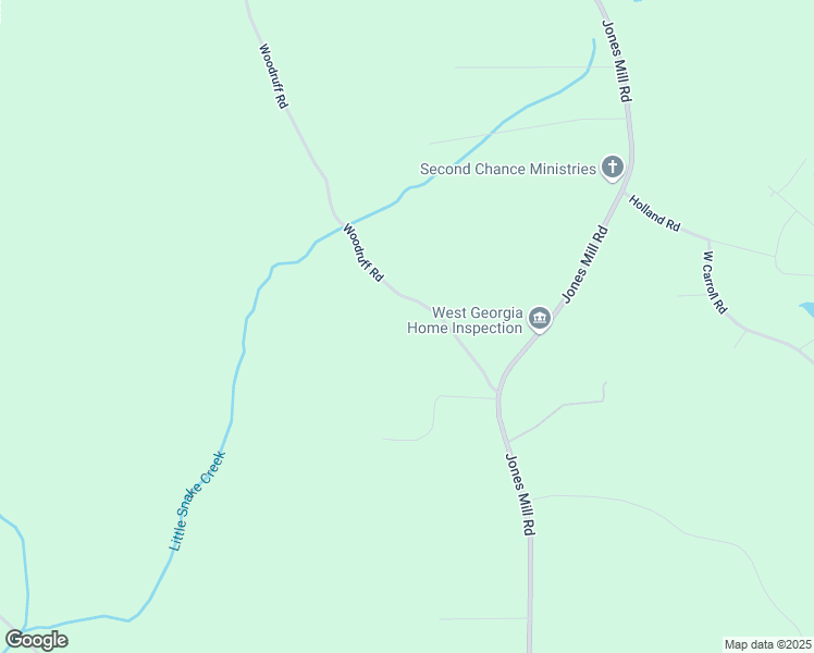 map of restaurants, bars, coffee shops, grocery stores, and more near 615 Woodruff Road in Carrollton