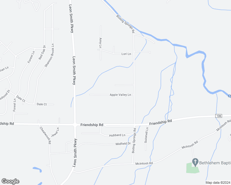 map of restaurants, bars, coffee shops, grocery stores, and more near 3117 Apple Valley Lane in Oxford