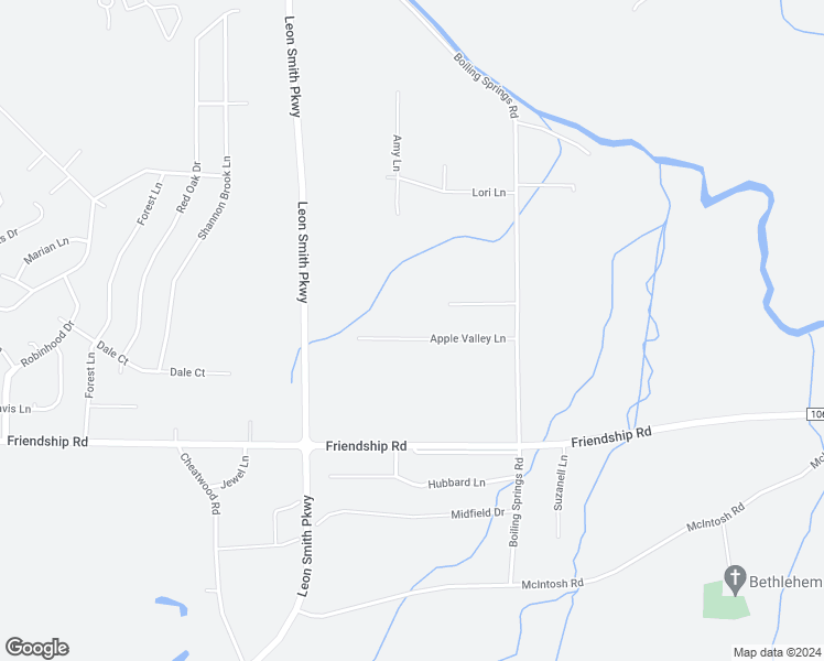 map of restaurants, bars, coffee shops, grocery stores, and more near 3109 Apple Valley Lane in Oxford