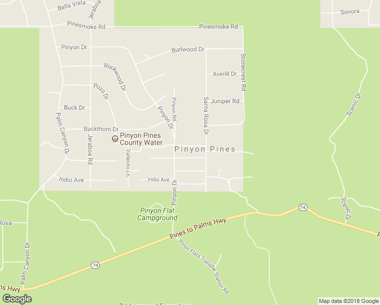 map of restaurants, bars, coffee shops, grocery stores, and more near 69745 Sugarloaf Avenue in Mountain Center