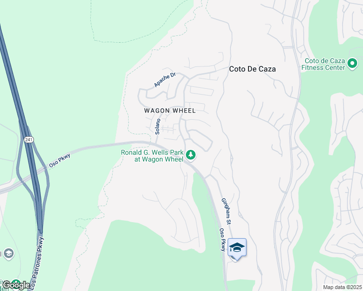 map of restaurants, bars, coffee shops, grocery stores, and more near 82 Mesquite in Trabuco Canyon