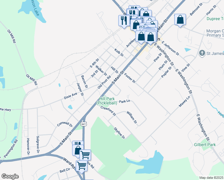 map of restaurants, bars, coffee shops, grocery stores, and more near 662 Walton Street in Madison
