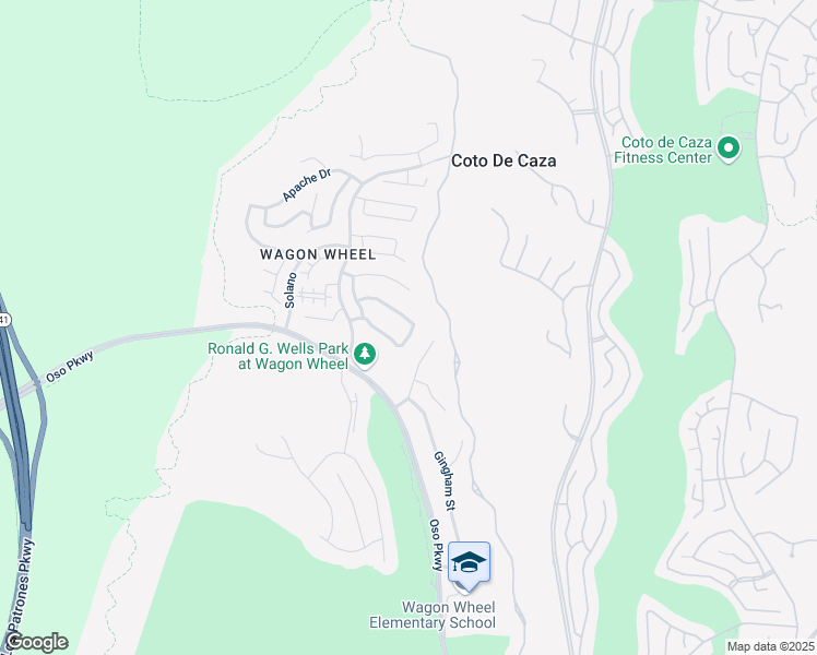 map of restaurants, bars, coffee shops, grocery stores, and more near 42 Clementine Street in Coto de Caza