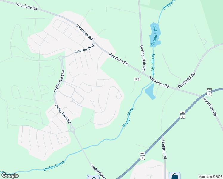 map of restaurants, bars, coffee shops, grocery stores, and more near 686 Telegraph Drive in Aiken