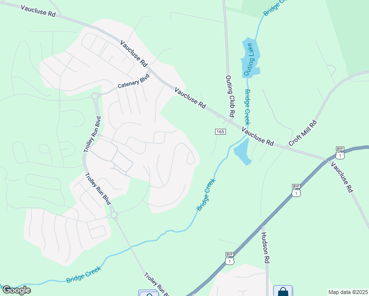 map of restaurants, bars, coffee shops, grocery stores, and more near 686 Telegraph Drive in Aiken