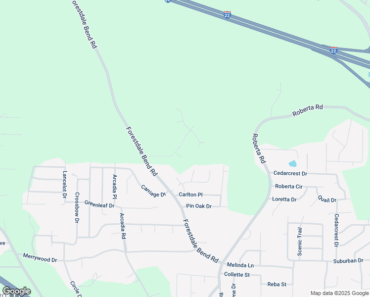 map of restaurants, bars, coffee shops, grocery stores, and more near 527 Timber Ridge Drive in Birmingham