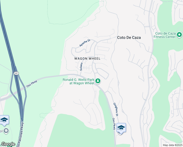 map of restaurants, bars, coffee shops, grocery stores, and more near 82 Mesquite in TRABUCO CANYON