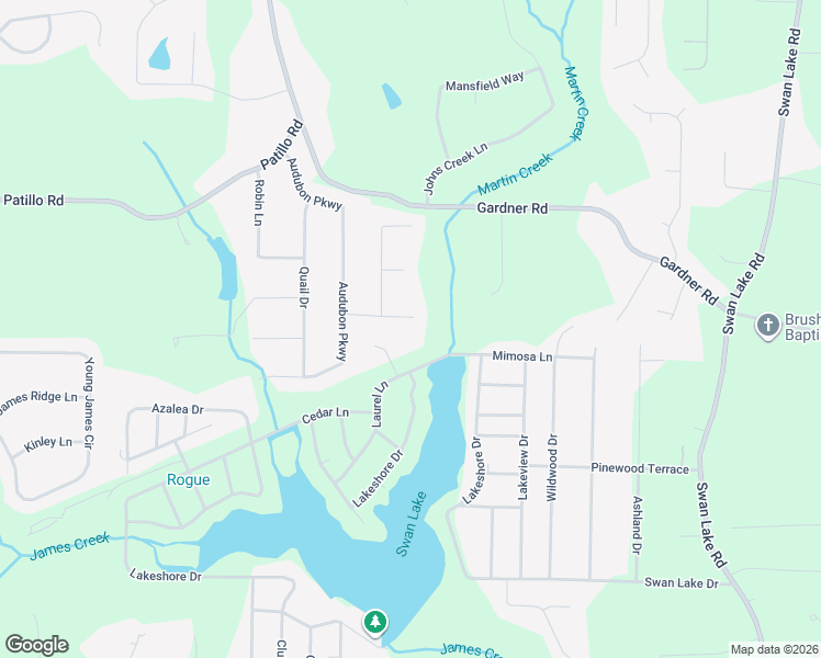 map of restaurants, bars, coffee shops, grocery stores, and more near 104 Hilltop Circle in Stockbridge