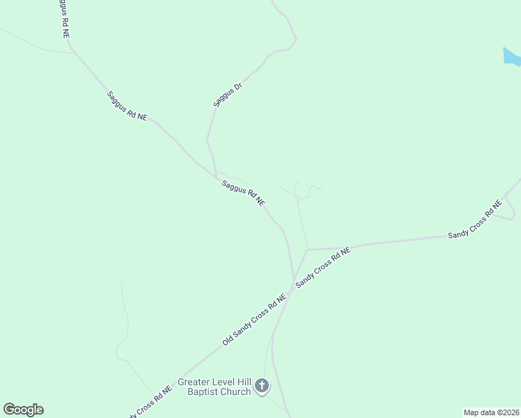 map of restaurants, bars, coffee shops, grocery stores, and more near 1273 Saggus Road Northeast in Crawfordville