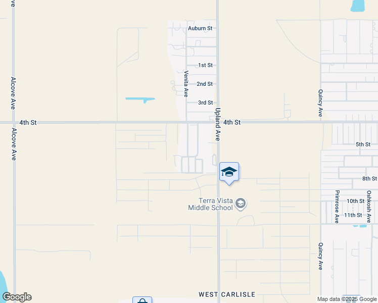 map of restaurants, bars, coffee shops, grocery stores, and more near 7331 4th Street in Lubbock