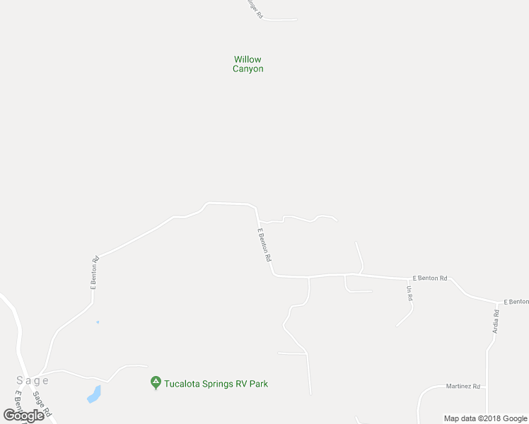 map of restaurants, bars, coffee shops, grocery stores, and more near 42580 East Benton Road in Hemet