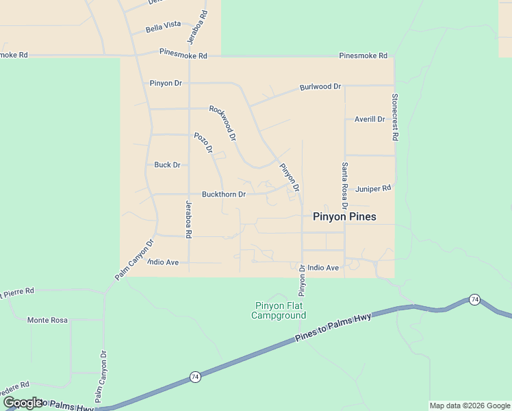 map of restaurants, bars, coffee shops, grocery stores, and more near 69455 Sugarloaf Avenue in Mountain Center