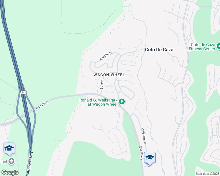 map of restaurants, bars, coffee shops, grocery stores, and more near 44 Sagebrush in Coto de Caza
