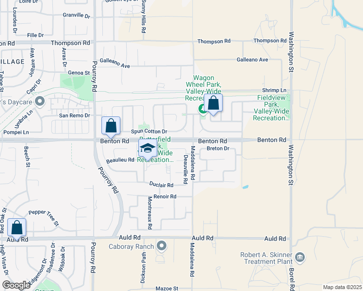 map of restaurants, bars, coffee shops, grocery stores, and more near 32428 Giverny Court in Winchester