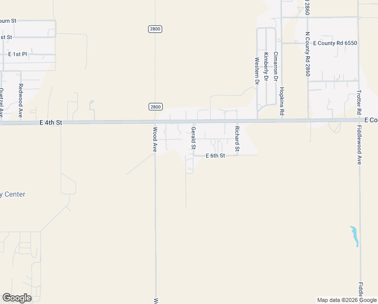 map of restaurants, bars, coffee shops, grocery stores, and more near 421 County Road 2810 in Lubbock