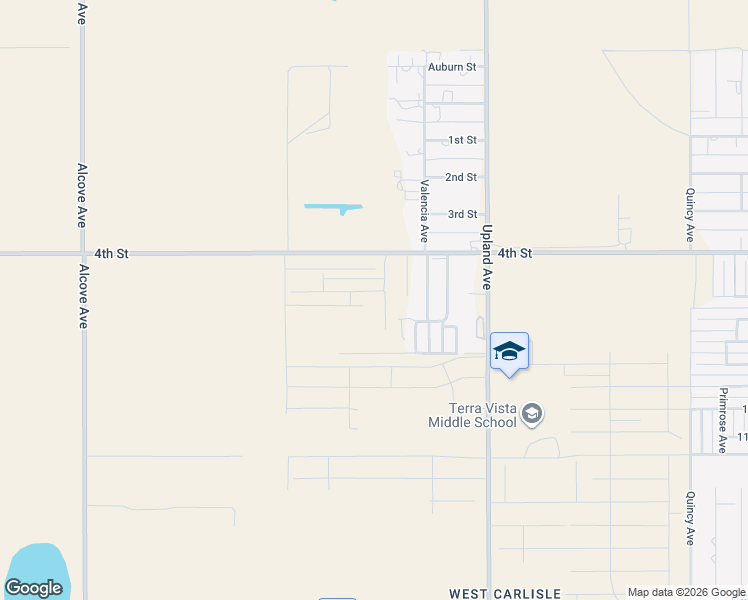 map of restaurants, bars, coffee shops, grocery stores, and more near 510 Valencia Avenue in Lubbock