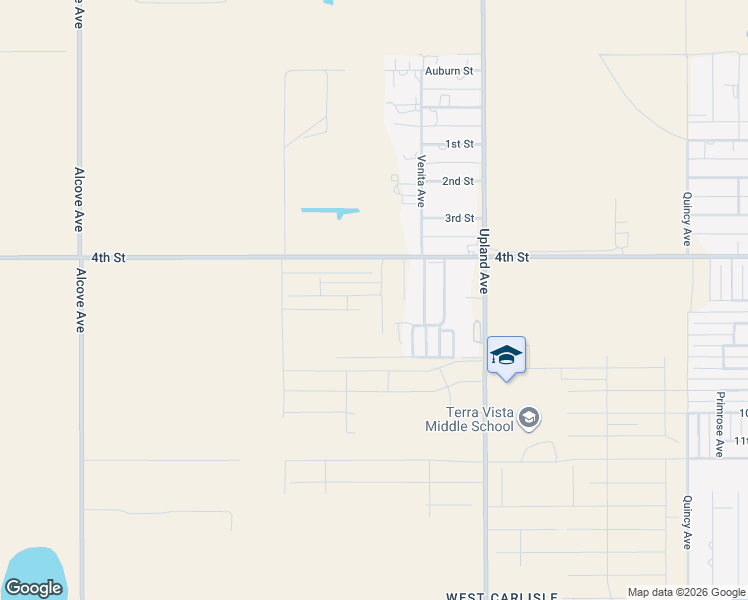 map of restaurants, bars, coffee shops, grocery stores, and more near 510 Valencia Avenue in Lubbock