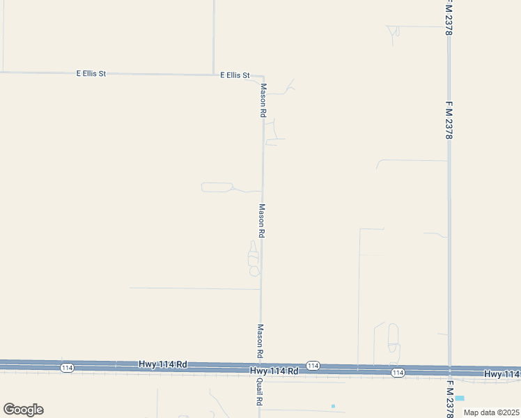 map of restaurants, bars, coffee shops, grocery stores, and more near 155 Mason Road in Lubbock