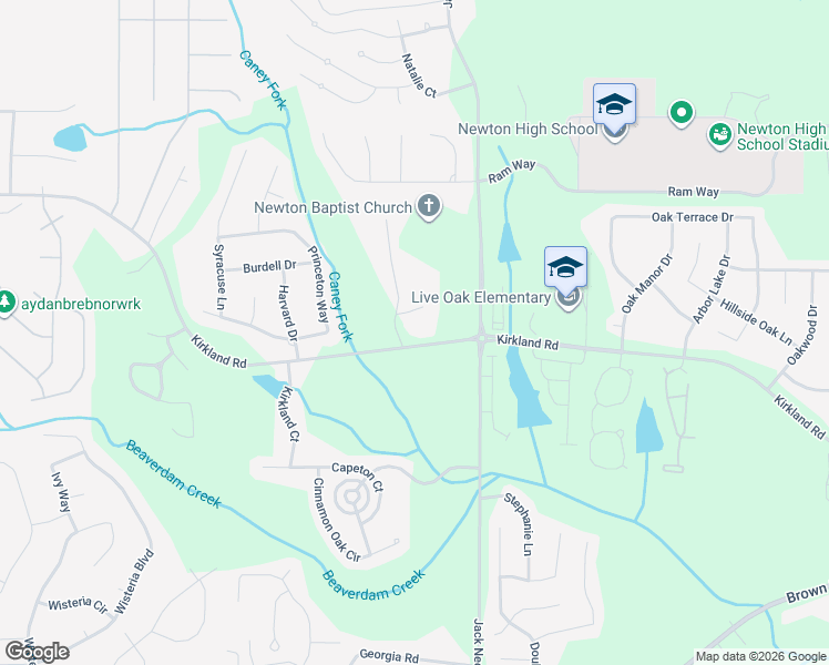 map of restaurants, bars, coffee shops, grocery stores, and more near 720 Kirkland Road in Covington