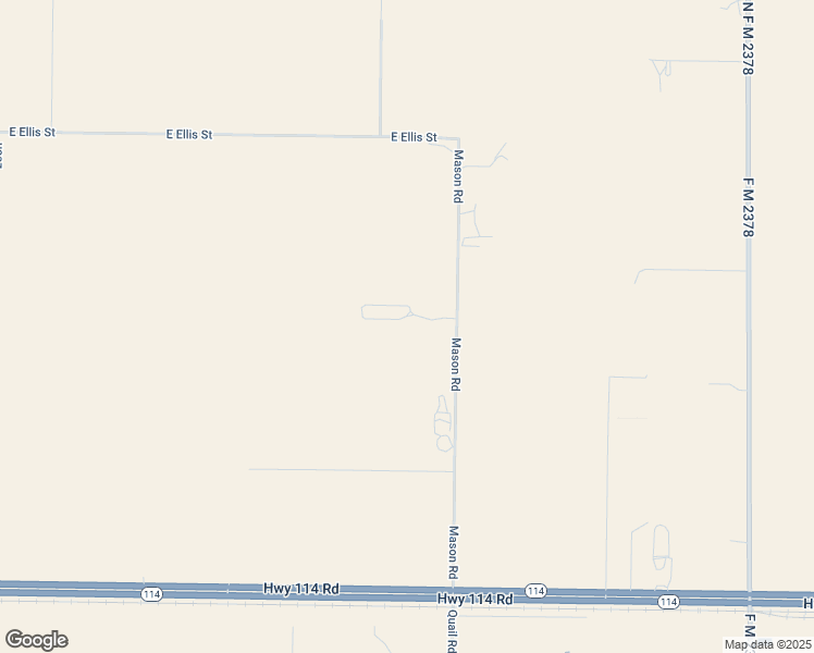 map of restaurants, bars, coffee shops, grocery stores, and more near 155 Mason Road in Lubbock