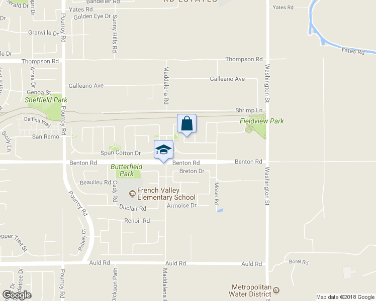 map of restaurants, bars, coffee shops, grocery stores, and more near 32608 Juniper Berry Drive in Winchester