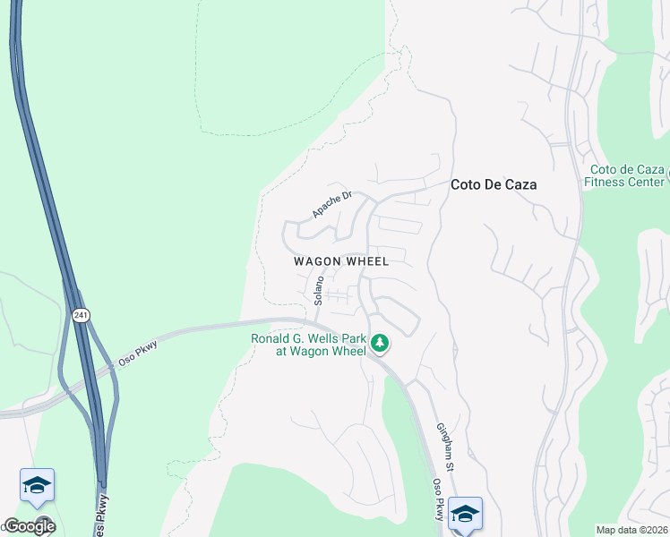 map of restaurants, bars, coffee shops, grocery stores, and more near 15 White Sands in Coto de Caza