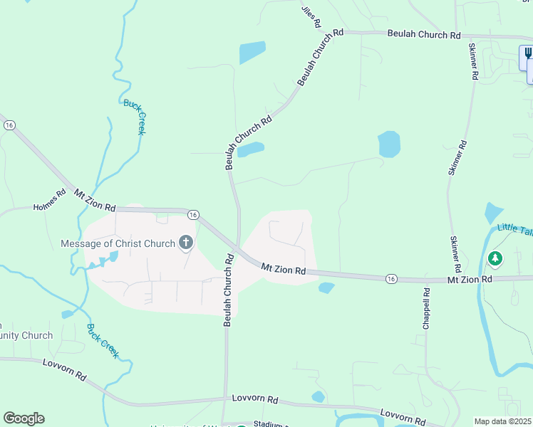 map of restaurants, bars, coffee shops, grocery stores, and more near 132 Pinnacle Way in Carrollton