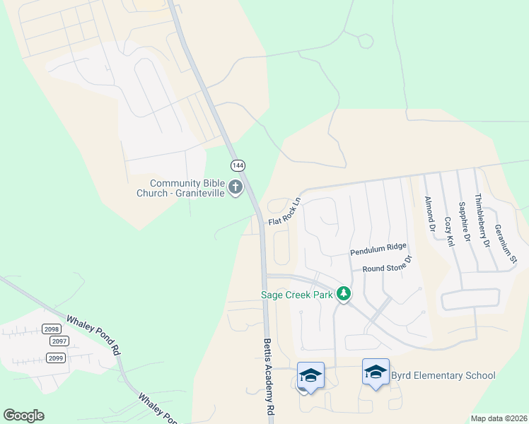 map of restaurants, bars, coffee shops, grocery stores, and more near 348 Bettis Academy Road in Graniteville