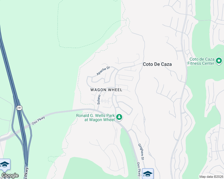 map of restaurants, bars, coffee shops, grocery stores, and more near 131 White Sands in Coto de Caza