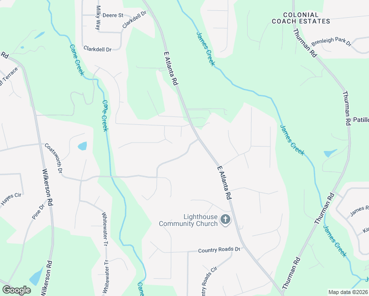 map of restaurants, bars, coffee shops, grocery stores, and more near 124 Wayne J Stokes Boulevard in Stockbridge