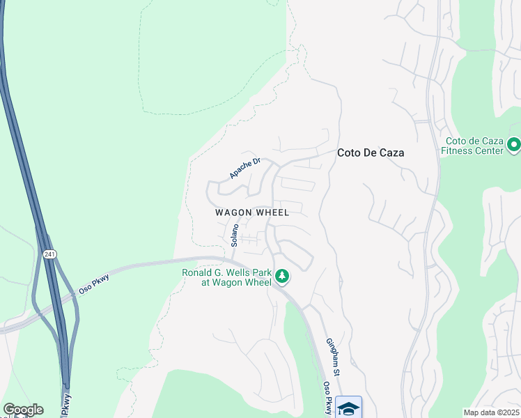 map of restaurants, bars, coffee shops, grocery stores, and more near 28 Drover Court in Trabuco Canyon