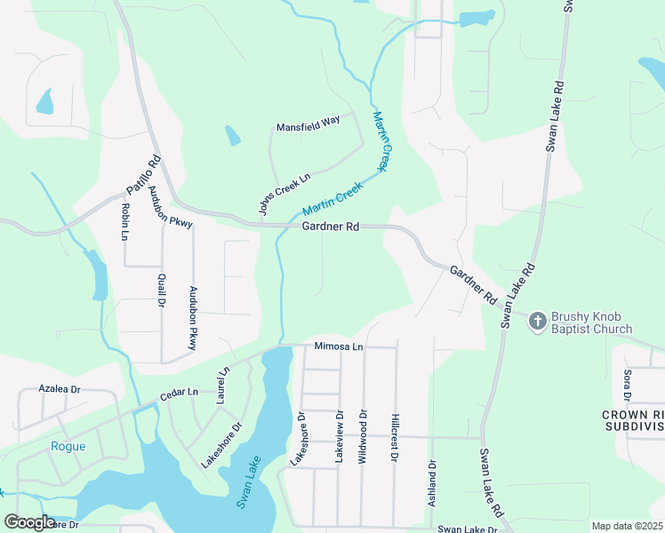 map of restaurants, bars, coffee shops, grocery stores, and more near 50 Garden Cove in Stockbridge