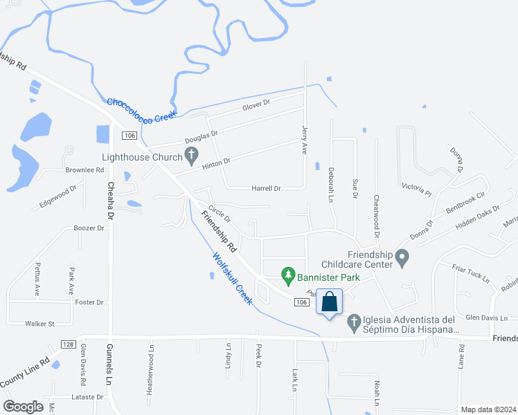 map of restaurants, bars, coffee shops, grocery stores, and more near 176 Ashmaline Lane in Oxford