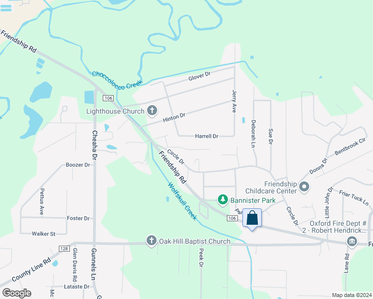 map of restaurants, bars, coffee shops, grocery stores, and more near 77 Ashmaline Lane in Oxford