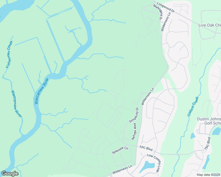 map of restaurants, bars, coffee shops, grocery stores, and more near 837 Wind Whisper Circle in Murrells Inlet