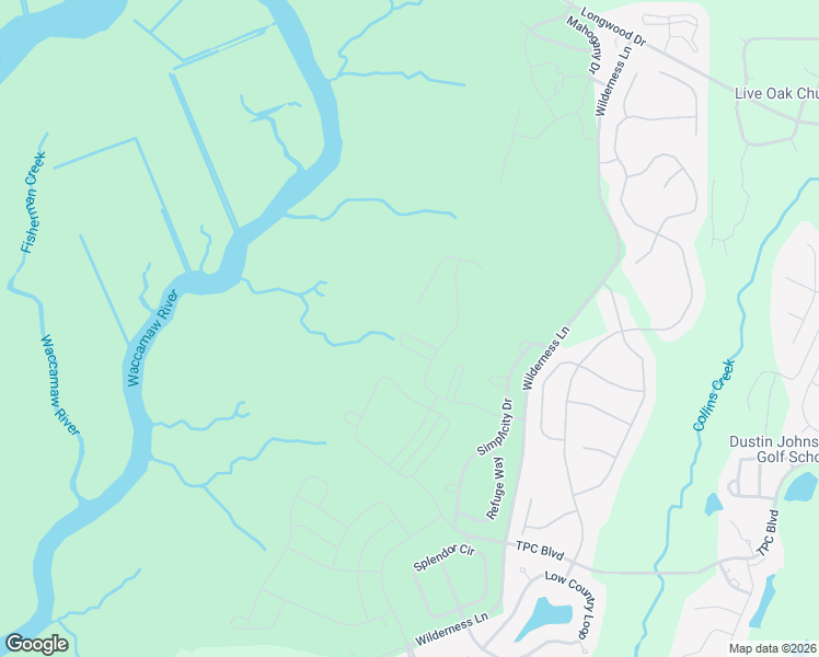 map of restaurants, bars, coffee shops, grocery stores, and more near 837 Wind Whisper Circle in Murrells Inlet