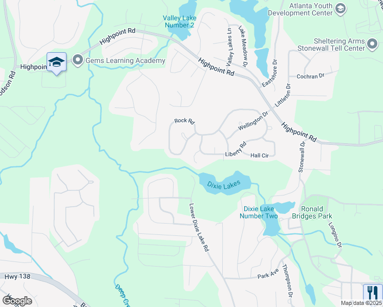 map of restaurants, bars, coffee shops, grocery stores, and more near 6077 Bena Court in Union City