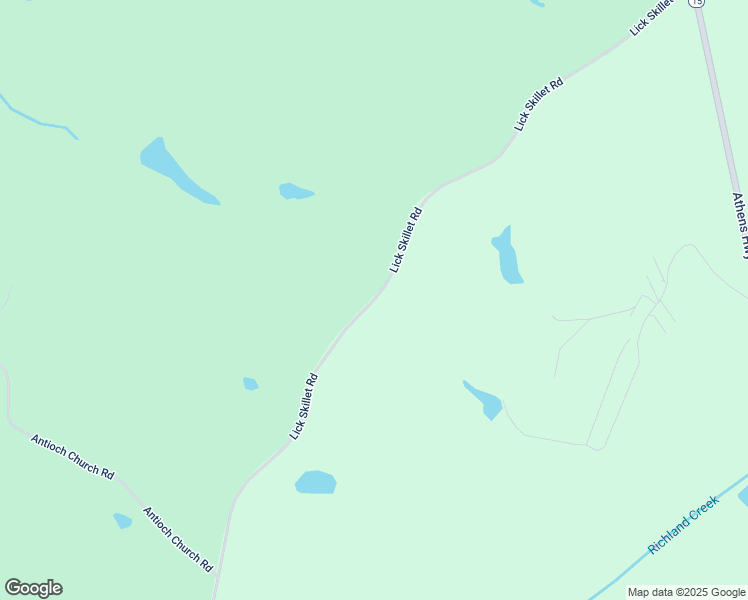 map of restaurants, bars, coffee shops, grocery stores, and more near Lick Skillet Road in Greensboro